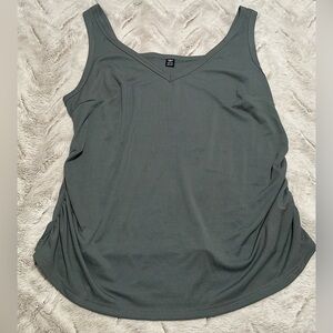 SHEIN Tank Top with Ruching Side Detail